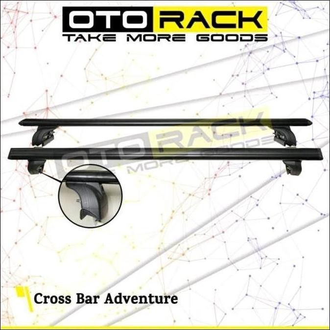 OTORACK CROSS BAR SPORTY PRO TOUR PREMIUM ADVENTURE CROSSBAR KAKI RACK MOBIL JEPIT BODY ROOF RAIL AL
