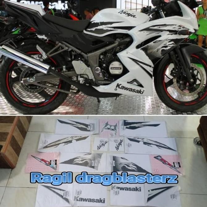 striping stiker set new ninja rr SE 2012 original Kawasaki Original