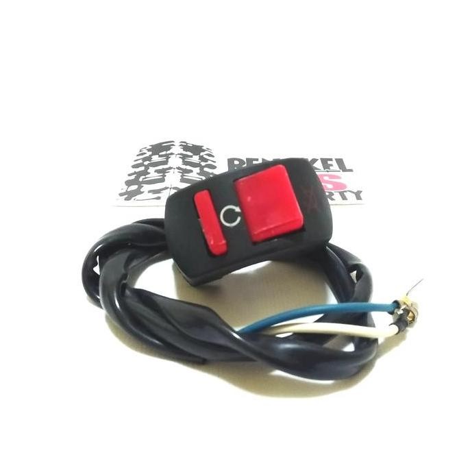 BEBAS ONGKIR - Saklar Lampu On OFF Motor Trail Supermoto