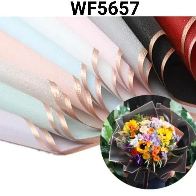 

Wf5657 Cellophane Paper Flower Wrapping Kertas Bouquet Buket Bunga ( Bisa Cod )