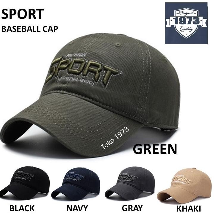 Baseball Cap : Sport - Topi Baseball Topi Golf Topi Pria Original