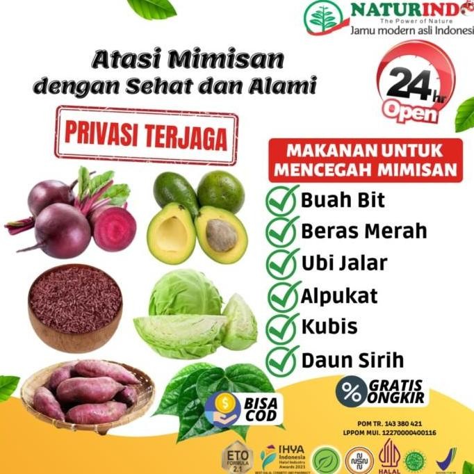 

(Best) Obat Mimisan Polip Hidung Keluar Darah Bron C Fit Naturindo Surabaya