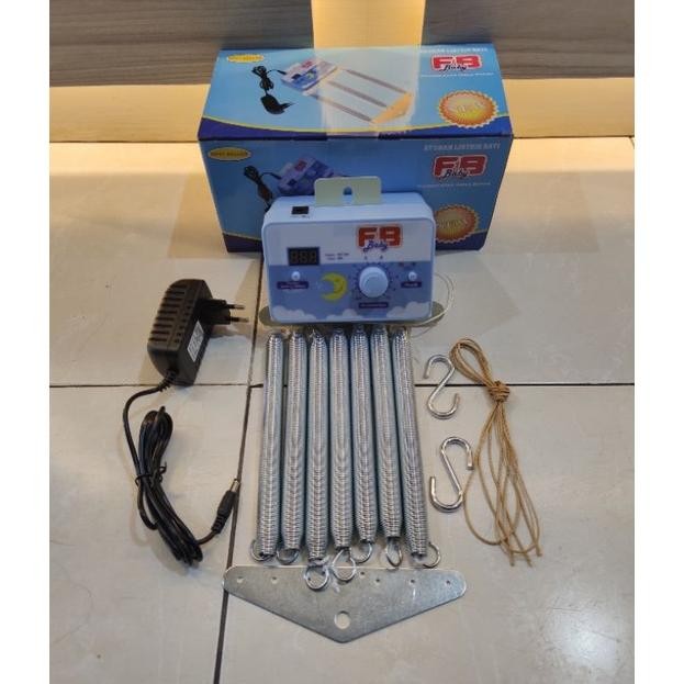 Nl-8 Ayunan Listrik Otomatis Bayi Versi Timer Dan Musik Terlaris