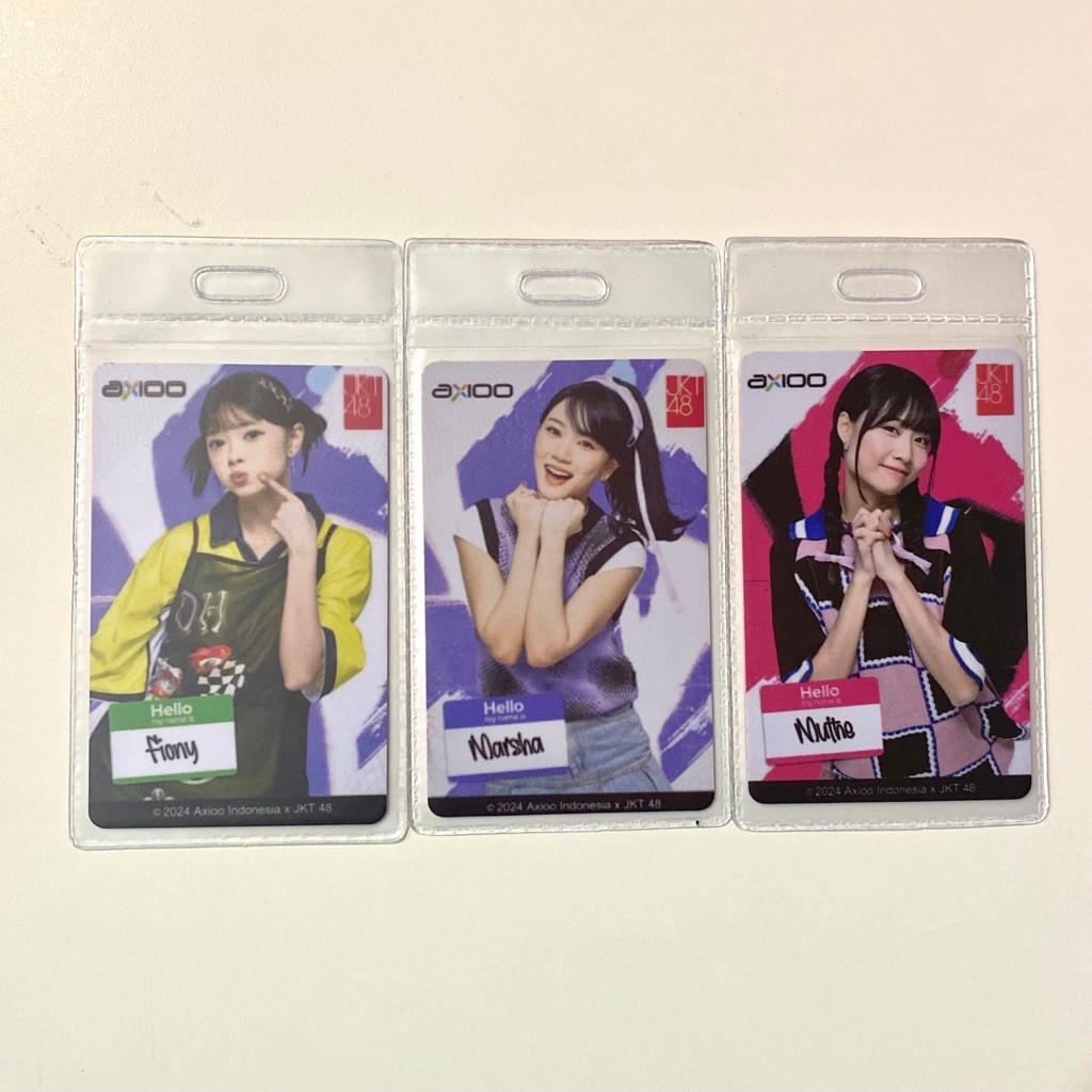 Axioo x JKT48 Official Photocard