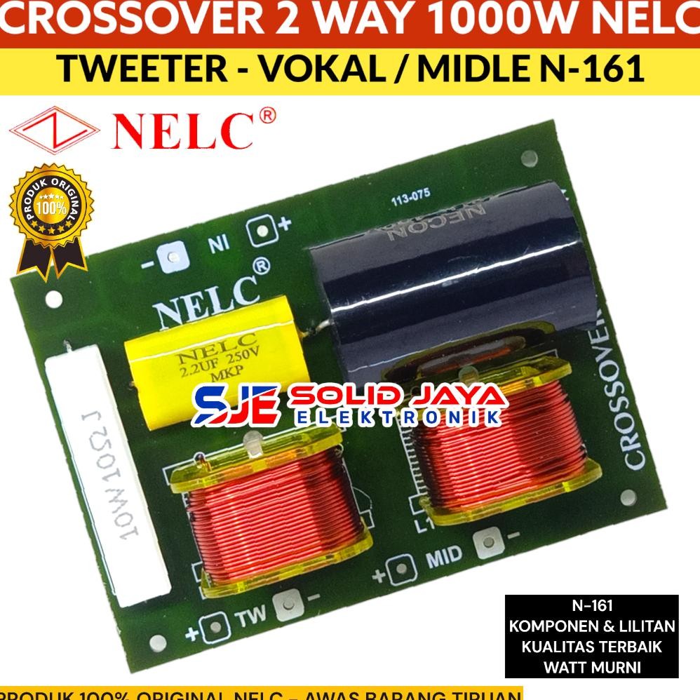 Koe-1116 Kit Crossover 2 Way Tweeter + Vokal N-161 Crossover Pasif 2 Way Crossover Crosover Crosofer