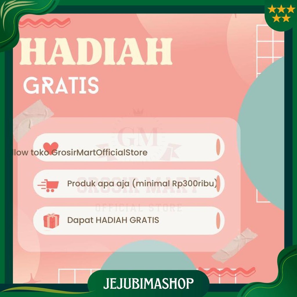 

Hadiah Khusus Pembelian Produk Di Toko Grosir Mart Sale
