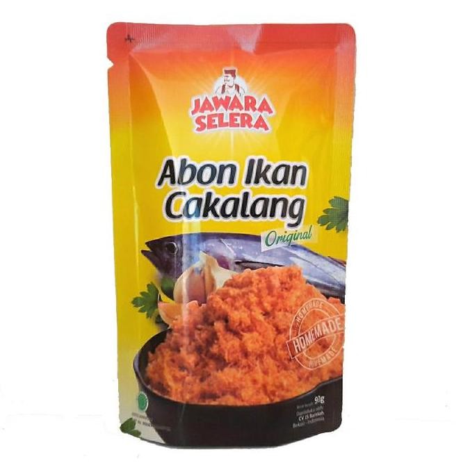 

New Abon Ikan Cakalang JS Jawara Selara Varian Original - 90Gram