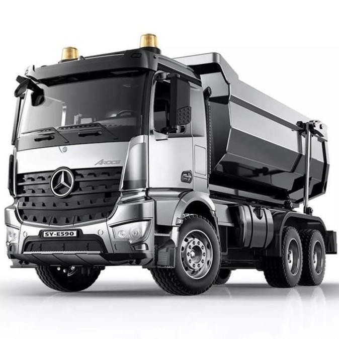 Double E Rc Mercedes Benz Arocs Dump Truck 1/20 Scale 2.4Ghz