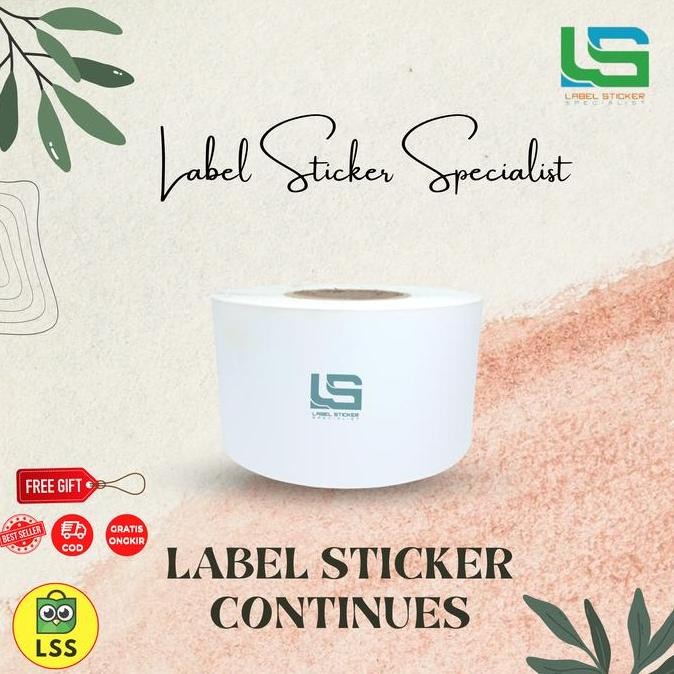 Label Barcode Thermal 100Mm X 150Meter Direct Thermal Polos 150 Meter