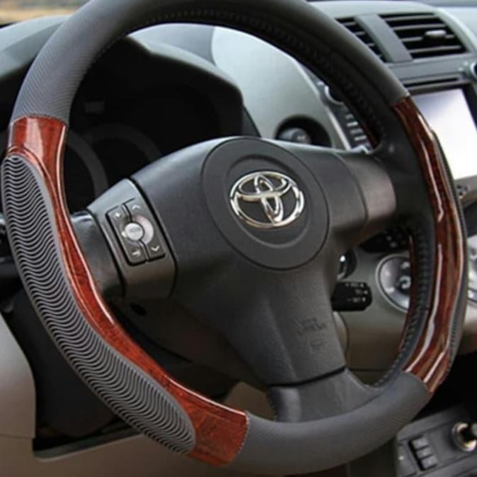 Cover stir mobil motif kayu