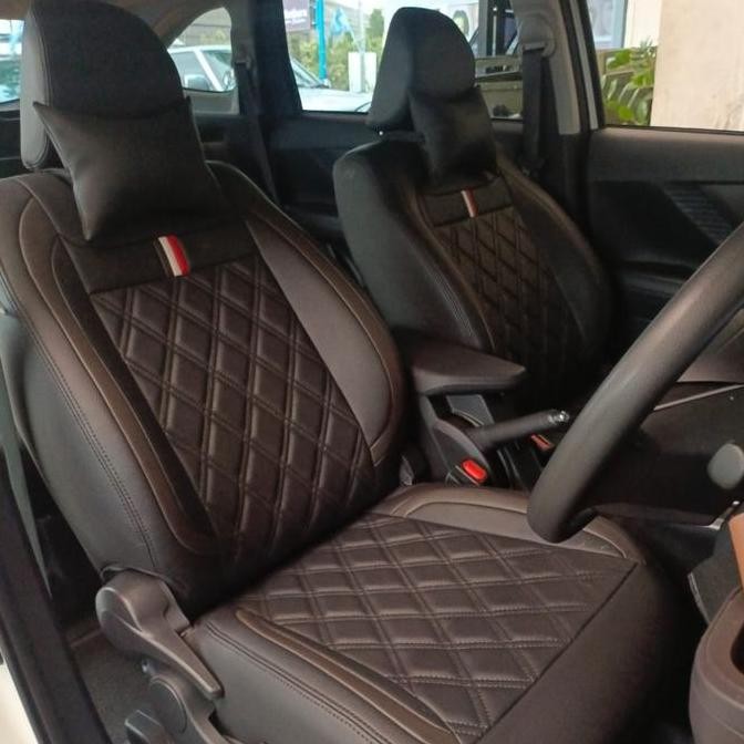 Sarung jok brio bahan kualitas premium spartan