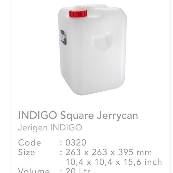 Jerigen 20 Liter Green Leaf