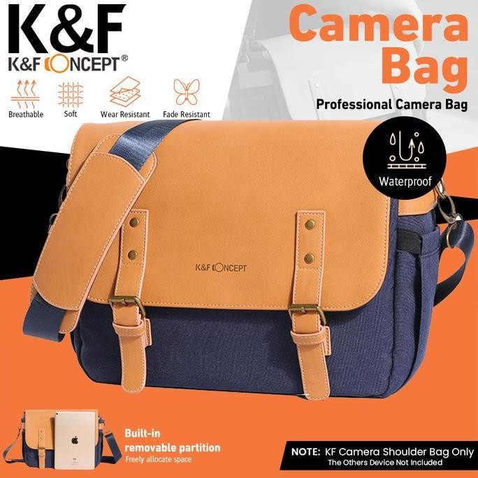 Knf Concept Tas Camera Single Shoulder Bag Waterproof Camera And Accessories