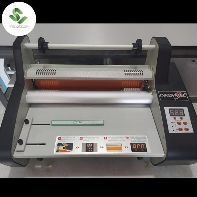 Mesin Laminasi Panas Dingin Roll 35cm A3+ FM 3520 Innovatec Laminating BIM