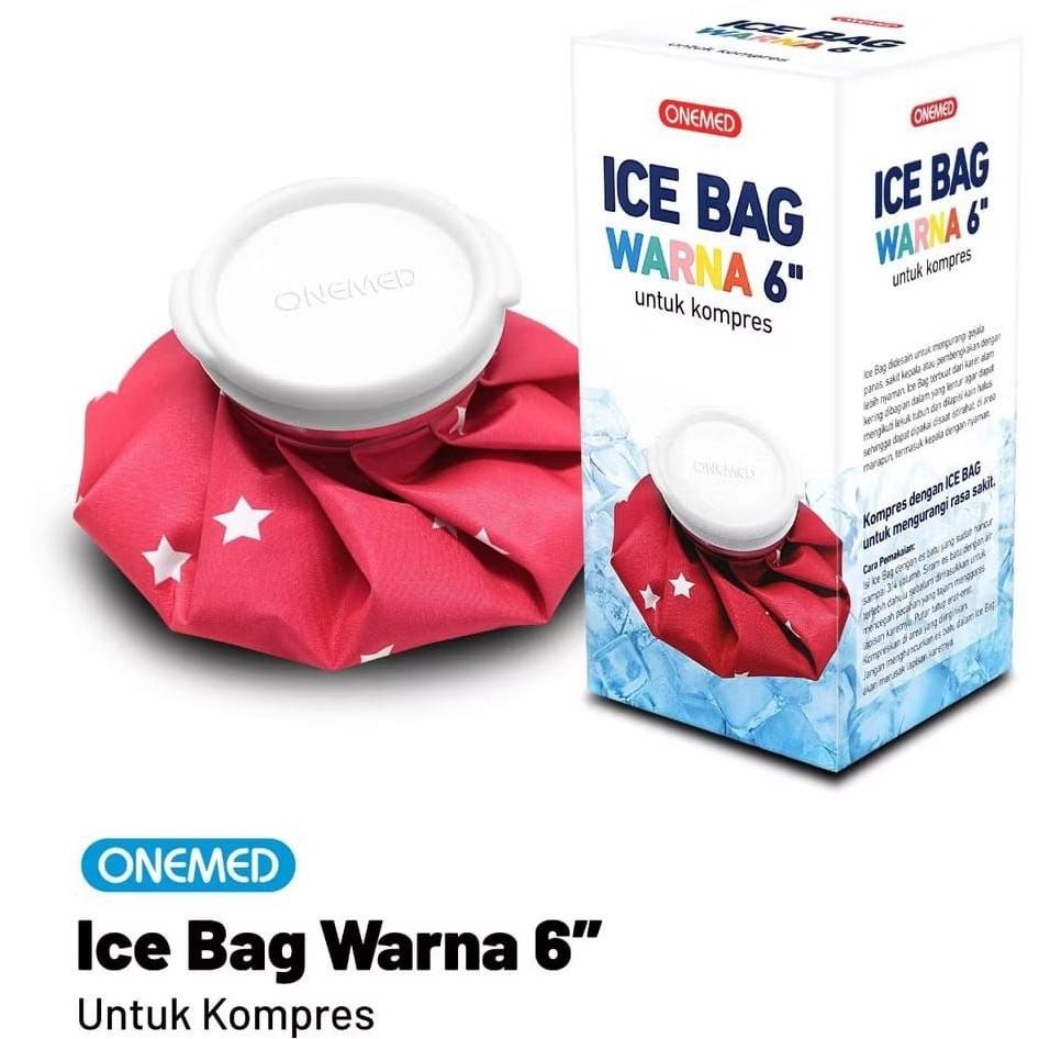 Ice Bag Onemed 6 Inch Ice Bag Komores Warna Ice Bag Kompres Dingin