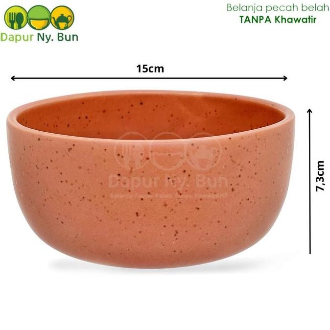 (Good) Mangkok Soup Keramik Cantik Estetik Pyramid