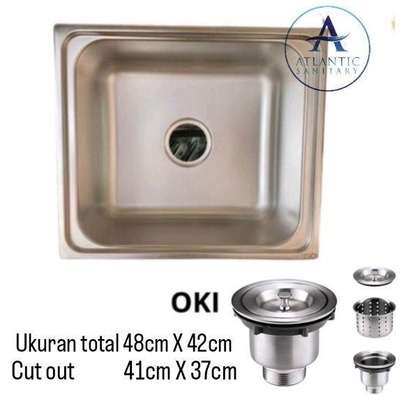 Bak Cuci Piring Kotak/Sink Cuci Piring