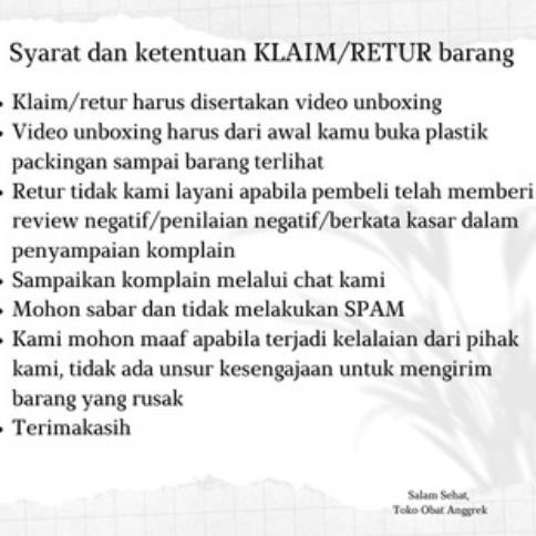 Cohistan Syrup/Obat Batuk Berdahak/Gatal Tenggorokan