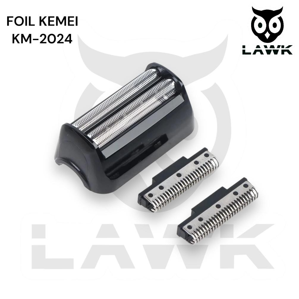 Foil pengganti kemei km-2024 mata pisau shaver kemei 2024