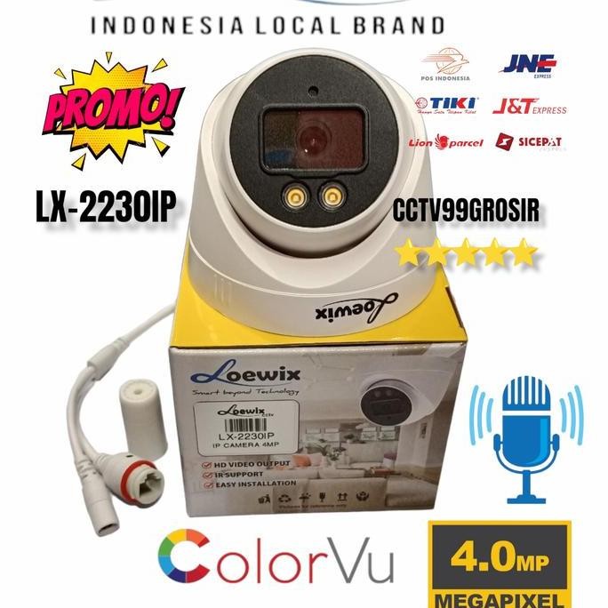 Cctv ip Camera 4mp loewix mic audio full color LX-2230IP