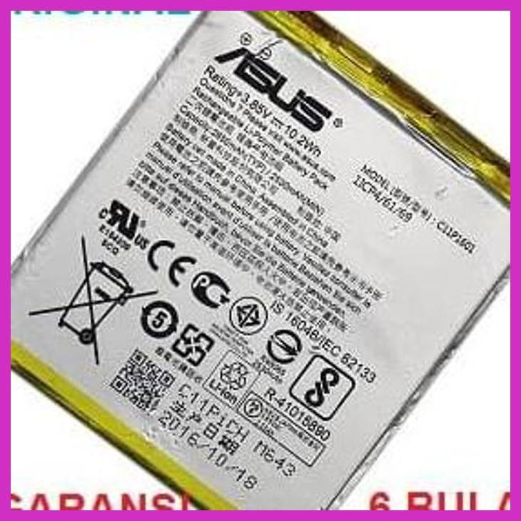 READY ORIGINAL ASUS BATERAI BATTERY BATERE C11P1601 ZENFONE 3 ZE520KL PRIVASI AMAN