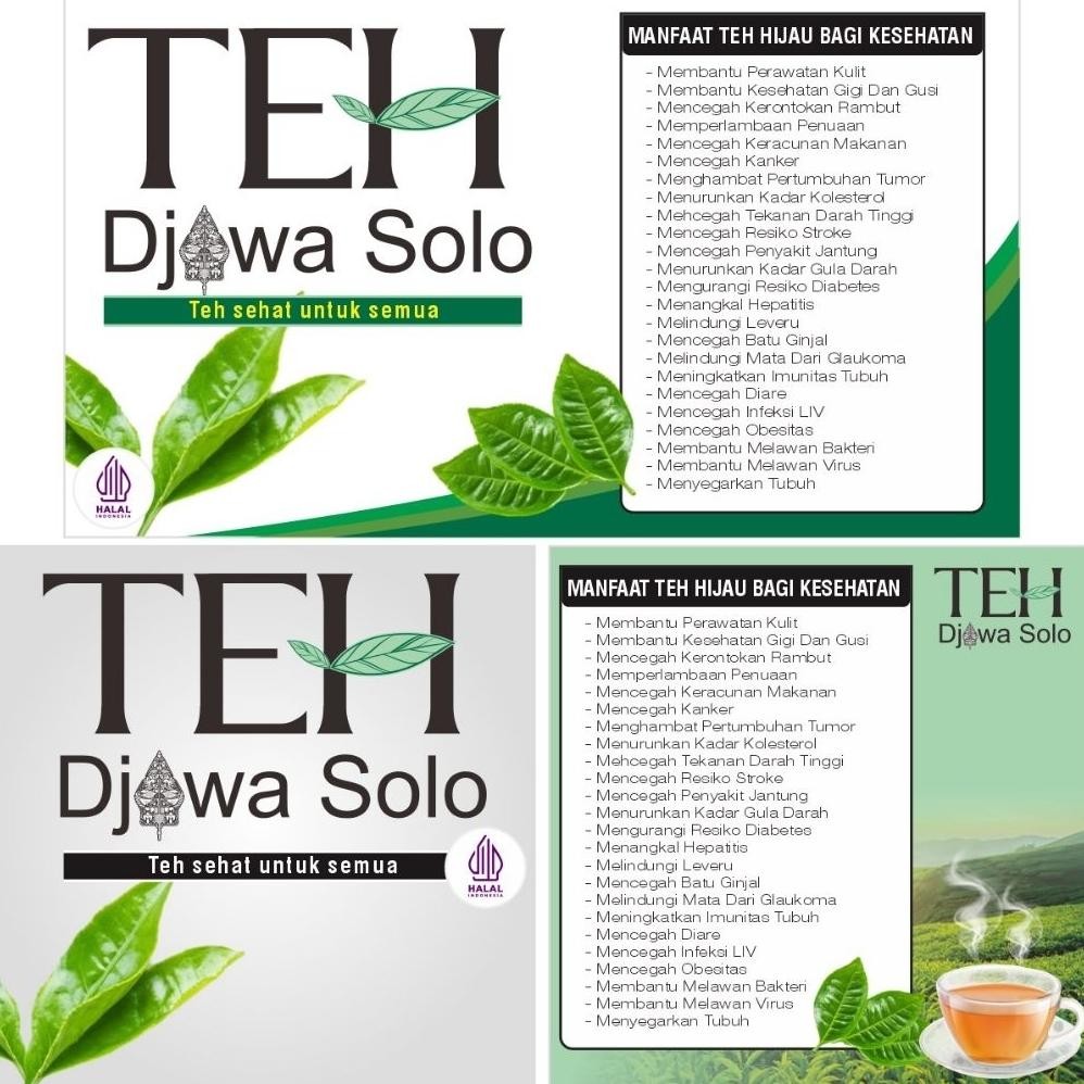 

Teh Hijau Teh Diet Teh Solo Teh Djawa Solo Viral