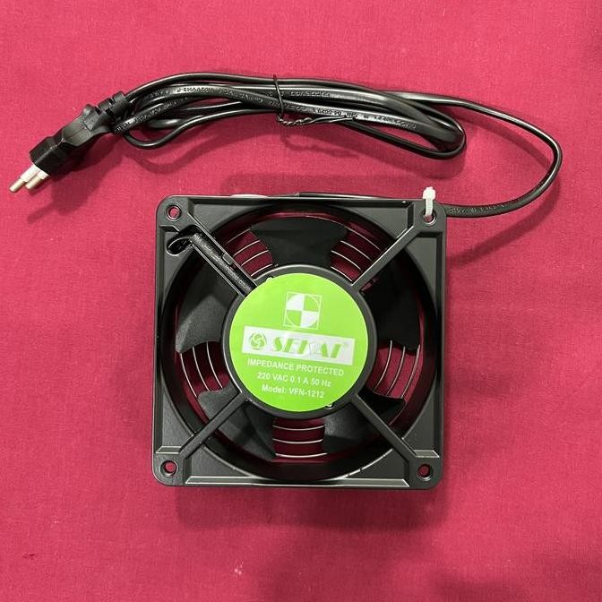 TERMURAH - VFN1212 Mini Exhaust Hexos Fan Kipas Cooler Fan Penyedot Udara Sekai