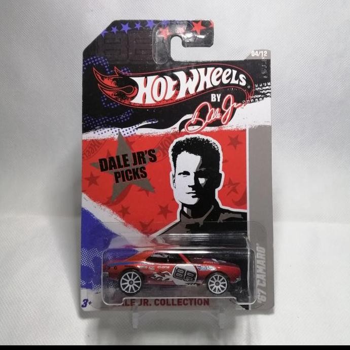 Hotwheels 67 Camaro Walmart Dale JR Collection Open Hood