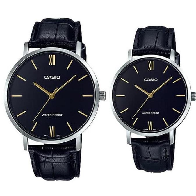 JAM TANGAN CASIO MTP-VT01L LTP-VT01L MTP/LTP VT01L 1B ORIGINAL RESMI