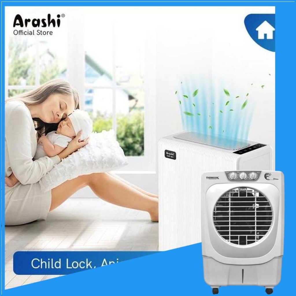 Air Purifier Arashi Aap 401 With Hepa Filter + Uvc Aap401
