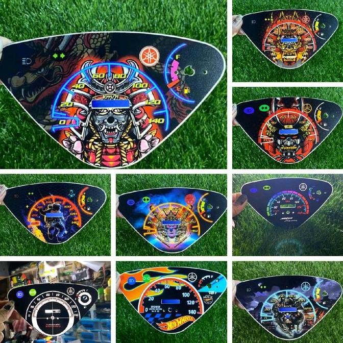 Papan Spidometer Mio Custom Panel Papan Speedometer Mio Custom Lampu Harga Khusus