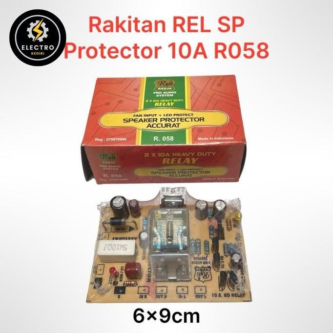 `````````] Kit speaker protector 2 x 10A rell R058 | spiker protektor proteksi 10A