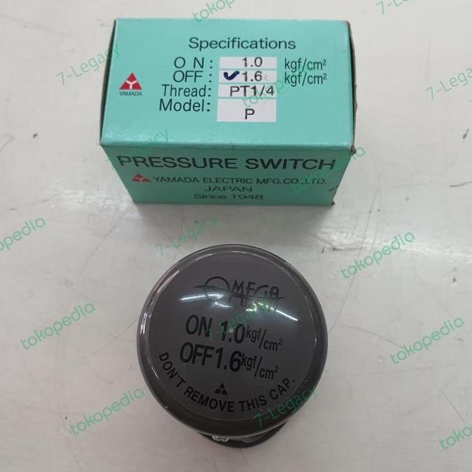 ] Sanyo Otomatis Pompa Air Pressure Switch Yamada Drat 1/4