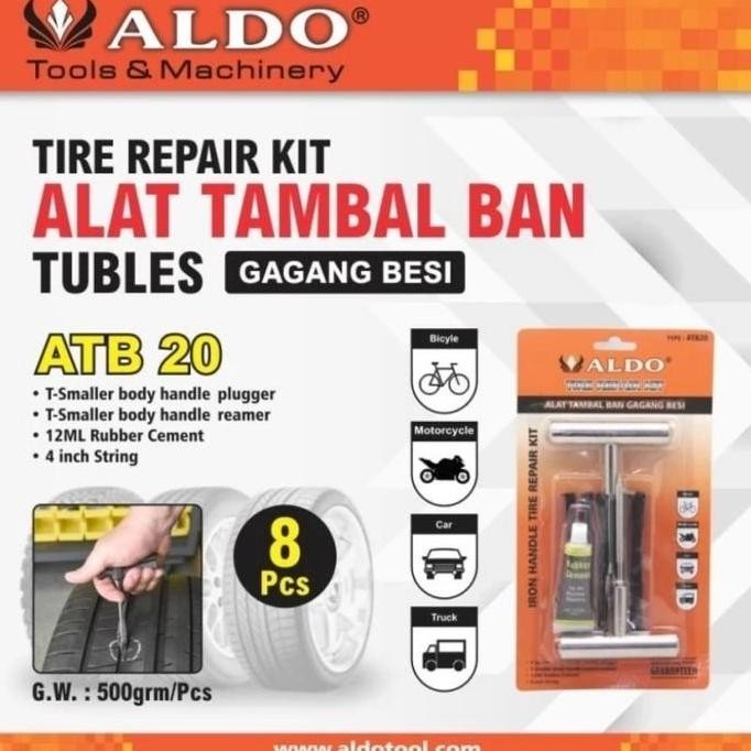 <<<<<] Alat Tambal Ban Motor Tubeless / Alat Tambal Ban Mobil
