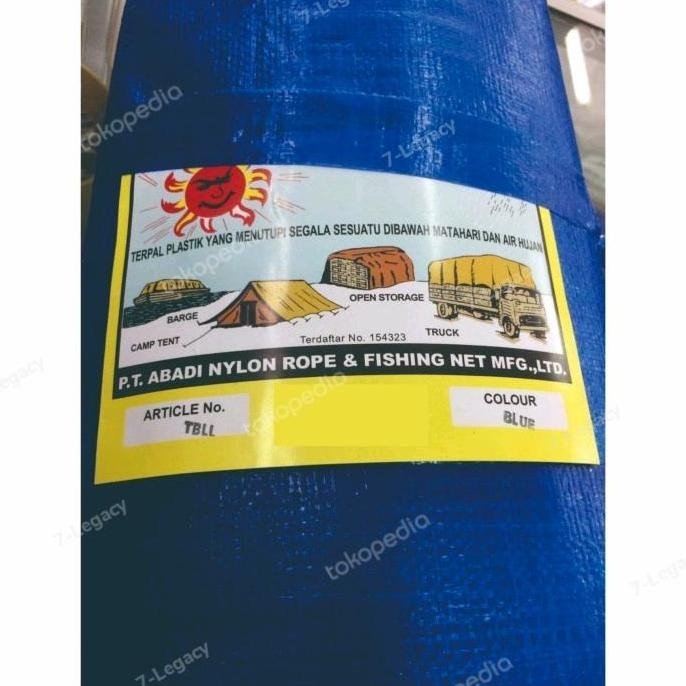 best produk] Terpal plastik A8 ukuran 6x12M / Terpal plastik A8 ukuran 6*12 meter