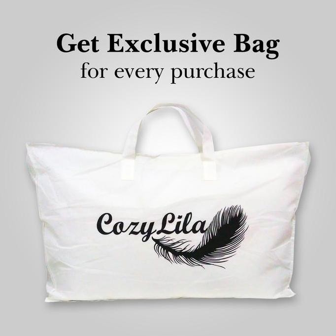 Bantal Bulu Angsa Asli 90% Down (Signature)