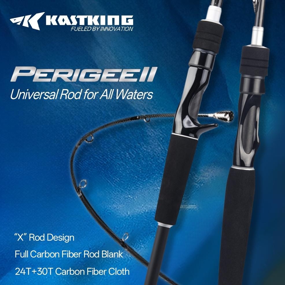 [OFFICIAL] KastKing Perigee II Joran Pancing Rod Carbon Fiber 2 Section Spinning Casting Rod Ringan 