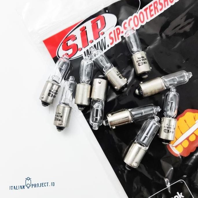 ><><><] Bohlam H21W Lampu Sein Stang Vespa Smallframe Largeframe