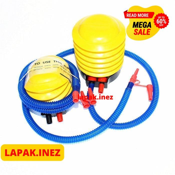 POMPA BALON INJAK KAKI KOLAM RENANG PELAMPUNG FOOT INFLATOR MANUAL BY INE'Z COLLECTION