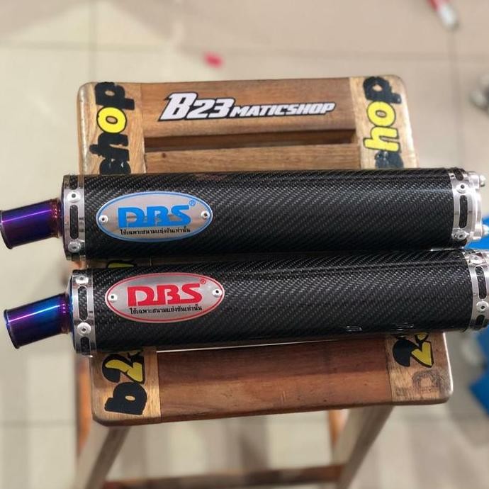 Terbaik Silencer Dbs Carbon Titanum Original Dbs Thailand Selencer Dbs Ninja Dll 100% Ori