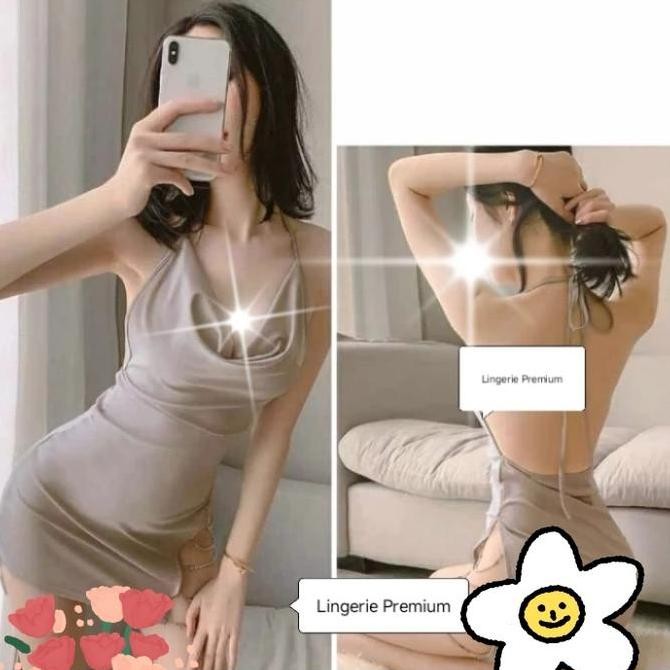 Baju Tidur Wanita Sexy Tali Leher