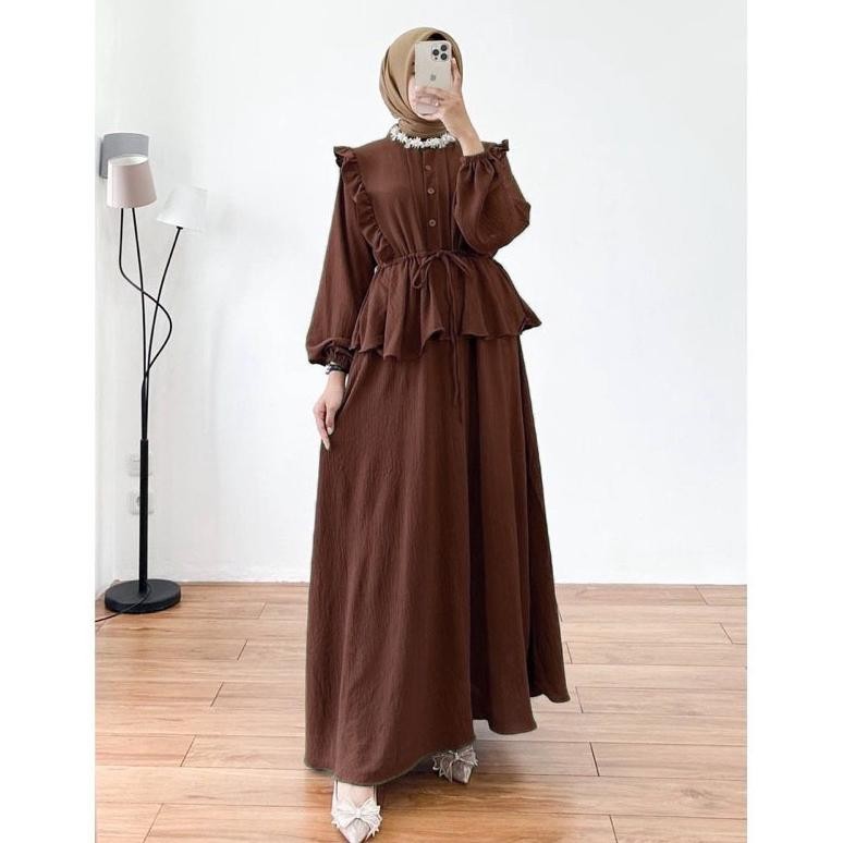 Gamis Ivana Dress Wanita Viral