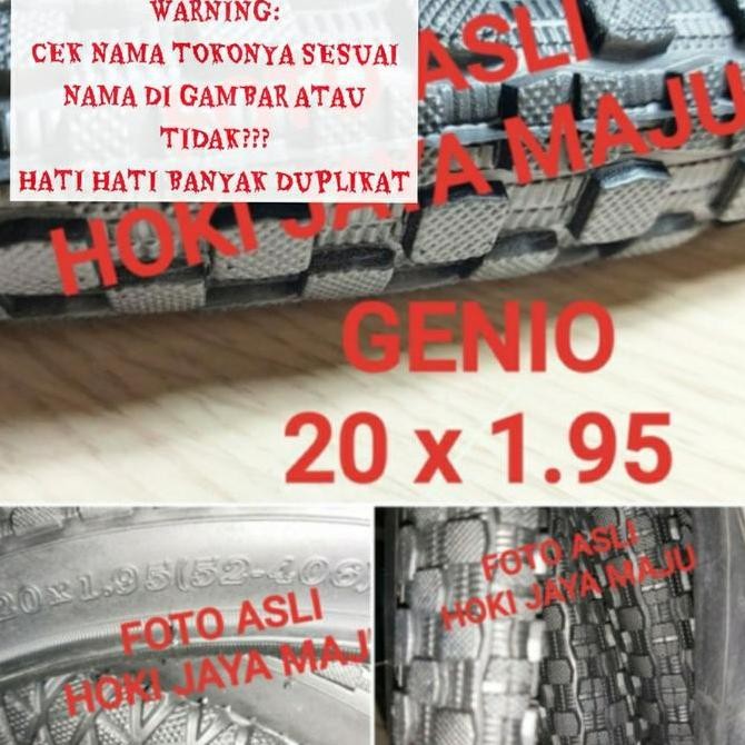 Promo ban luar 20 x 195 sepeda bmx genio ori COD