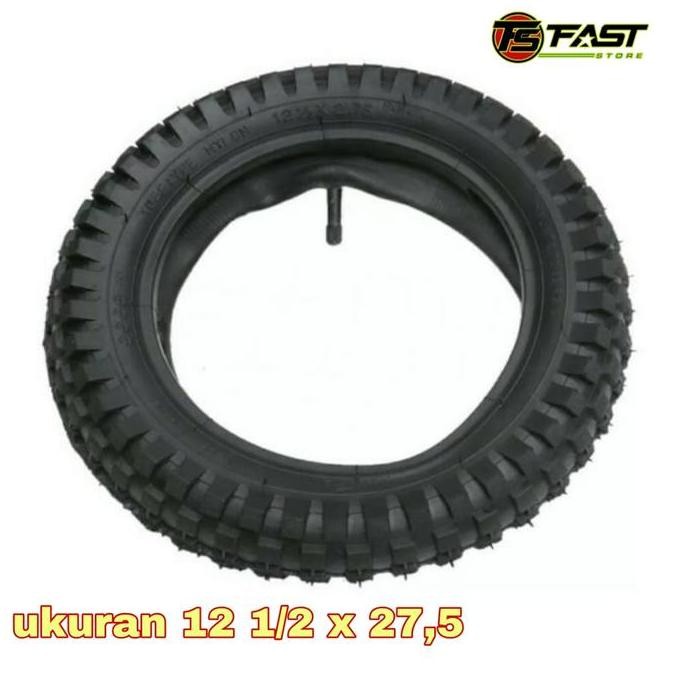 Promo ban luar + ban dalam mini trail 12 1/2 x 2.75 12,5 ring 8 inchi satuan COD