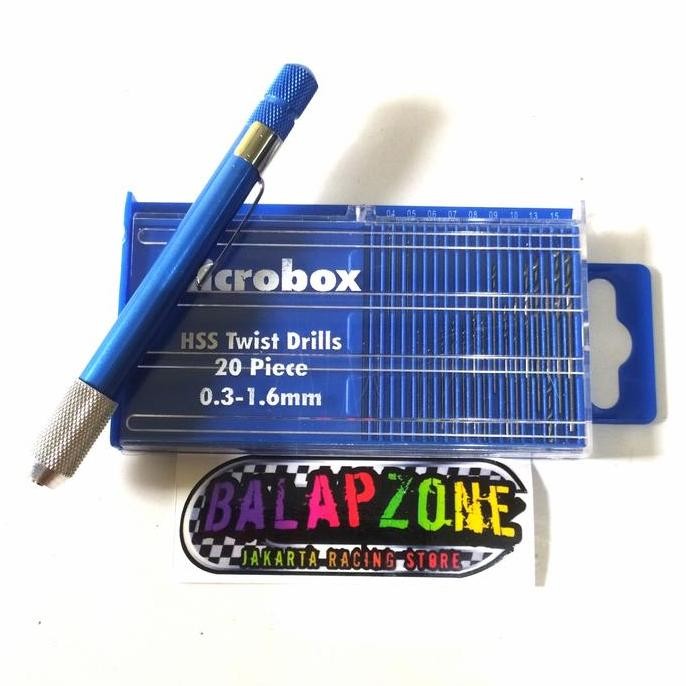 Bor Rojok Spuyer Obeng Alat Rojok Spuyer Karbu Microbox Warna Biru