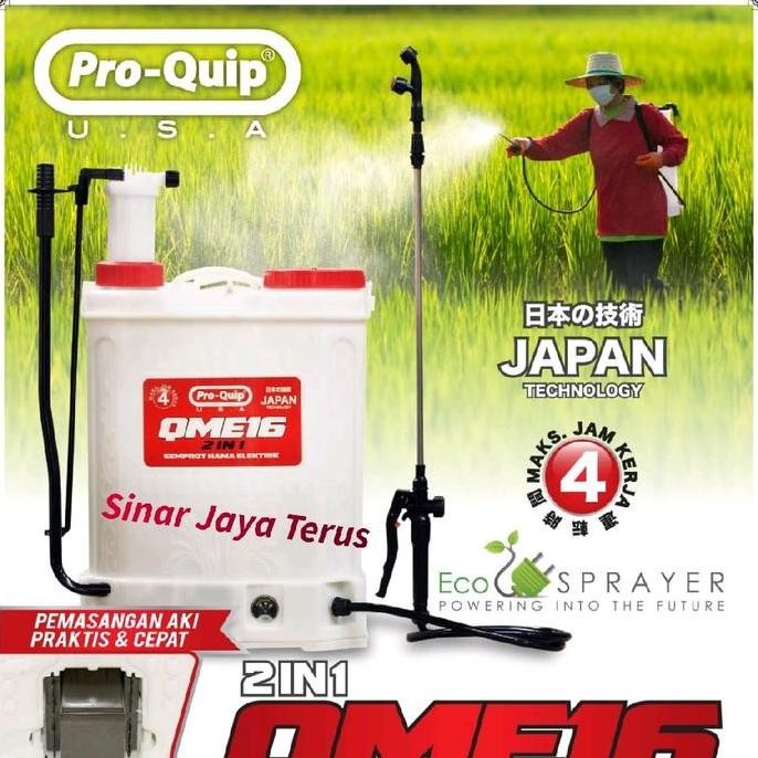 Sprayer Elektrik Pro Quip Qme 16 # Sprayer Elektrik Dan Manual # Sprayer Semprot Hama