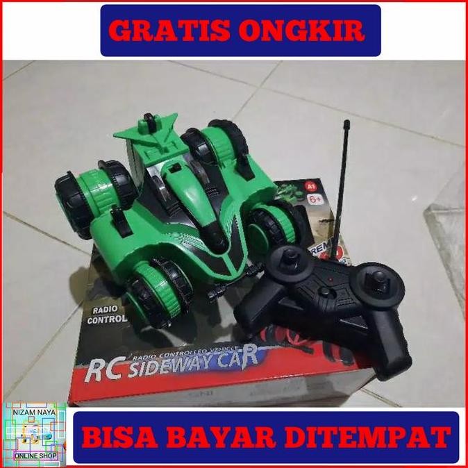 DF7 }} MAINAN MOBIL ARDILES SIDEWAY CAR RC stunt car remot kontrol