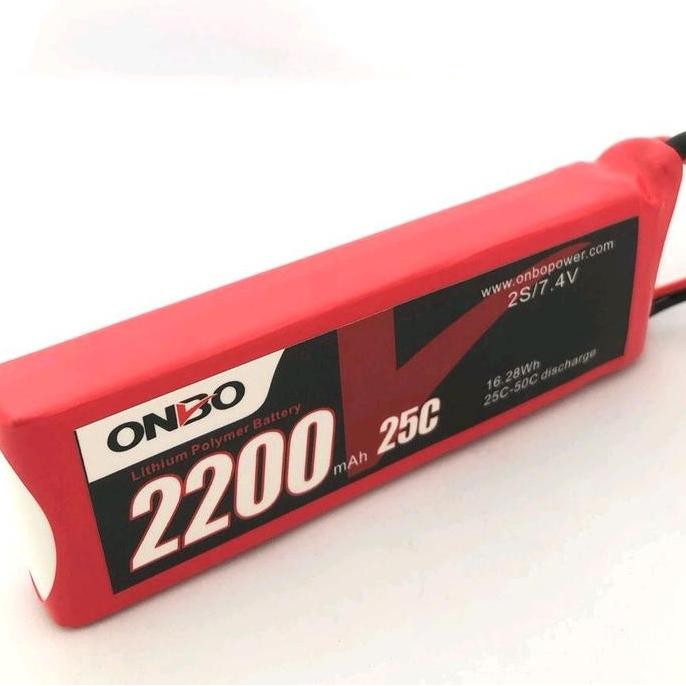 PROMO DISKON - Lipo 2s 7.4v 2200mah 25-50c Onbo Power - Control, Toy, Remote