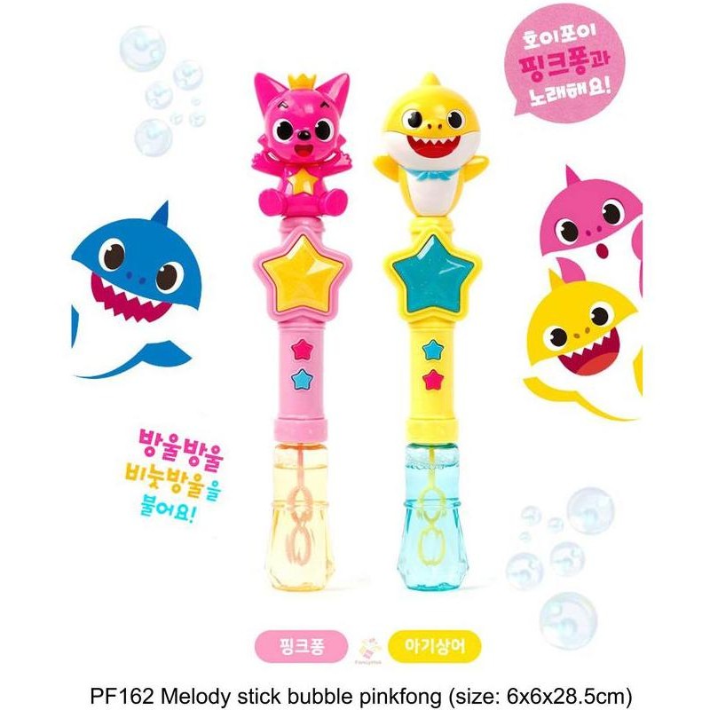 TERMURAH - ORI KOREA MELODY STICK BUBBLE PINKFONG - PF162
