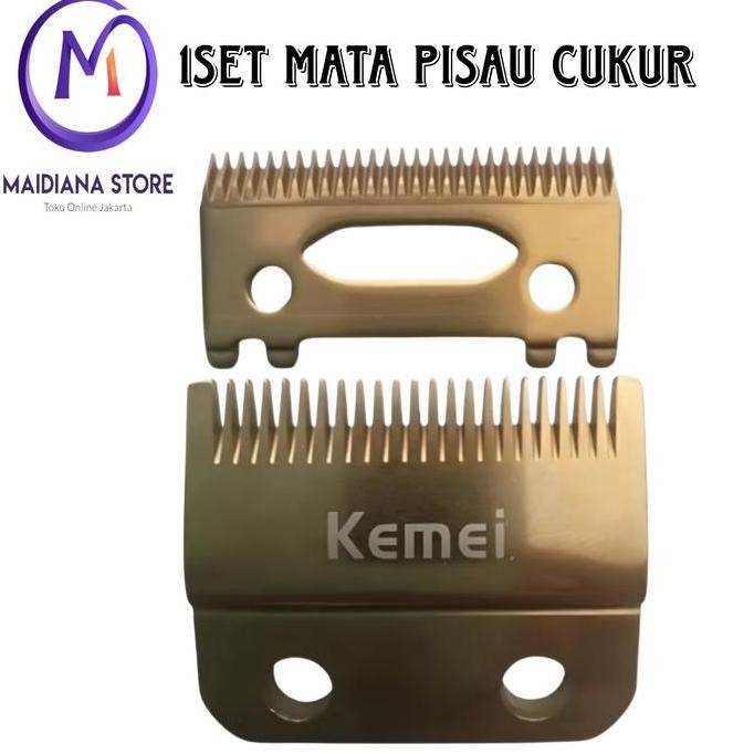 TERMURAH - Mata Pisau KEMEI Sparepart KEMEI Pisau cukur GOLD Original 1986 1987 1997